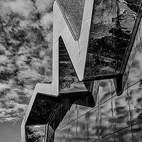 Buy canvas prints of The Breathtaking Structure of Riverside Museum by John Hastings