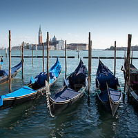 Buy canvas prints of Serene Venice Canal Scene by John Hastings