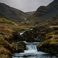 Buy canvas prints of The Enchanting Honister Pass by John Hastings