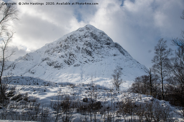 Snowy Majesty Picture Board by John Hastings