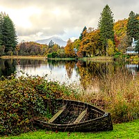 Buy canvas prints of "Autumn's Colours at Loch Ard" by John Hastings
