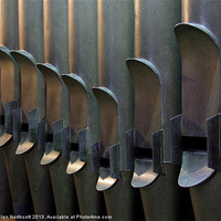 Buy canvas prints of Cathedral Organ Pipes by Helen Northcott
