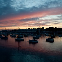 Buy canvas prints of Tamar Sunset by Helen Northcott
