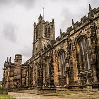 Buy canvas prints of Lancaster Cathedral by Nick Hirst