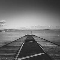 Buy canvas prints of Stone Jetty  by Nick Hirst