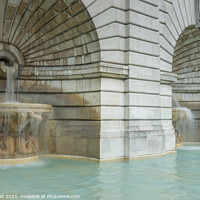 Buy canvas prints of Flowing fountains by Nick Hirst