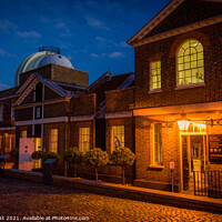 Buy canvas prints of Lit Up Observatory by Nick Hirst