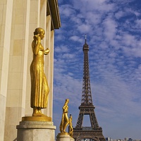 Buy canvas prints of  Eiffel Tower by Nick Hirst