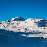 Buy canvas prints of Les Arcs by Nick Hirst
