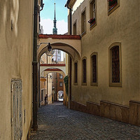Buy canvas prints of Medieval Olomouc Of Czech Republic by Gary Barratt