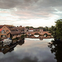 Buy canvas prints of St.Ives Quays Cambridgeshire by Adam Payne