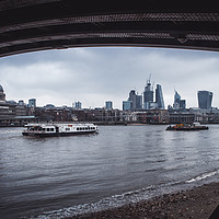 Buy canvas prints of London Skyline by the Thames by Adam Payne