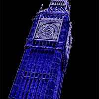 Buy canvas prints of Big Ben by Fine art by Rina