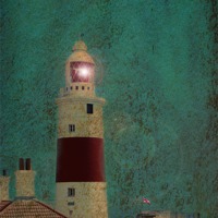 Buy canvas prints of Gibraltar Lighthouse by Fine art by Rina