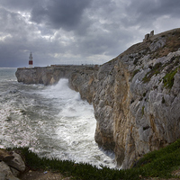 Buy canvas prints of Europa Point Gibraltar by Fine art by Rina