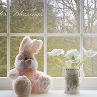 Buy canvas prints of Easter Blessings by Fine art by Rina