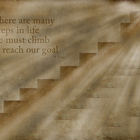 Buy canvas prints of Steps in life by Fine art by Rina