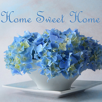 Buy canvas prints of Home Sweet Home by Fine art by Rina