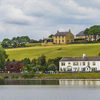 Buy canvas prints of  Hollingworth Lake and Country Park by Fine art by Rina
