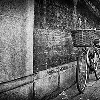 Buy canvas prints of Cambridge bike by Fine art by Rina
