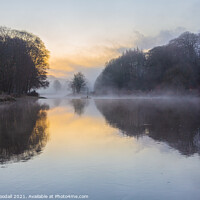 Buy canvas prints of Misty Morning by Frank Goodall