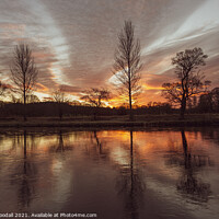 Buy canvas prints of Reflecting on the morning by Frank Goodall