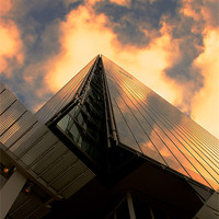 Buy canvas prints of The Shard London by Kevin Warner