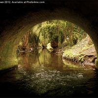 Buy canvas prints of Light at the end of the tunnel. by Paul Brown