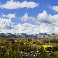 Buy canvas prints of Cumbrian Mountains from Troutbeck by Maggie McCall