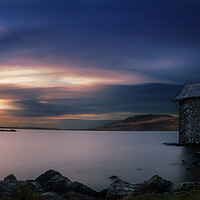 Buy canvas prints of Devoke Water Boat House by Maggie McCall