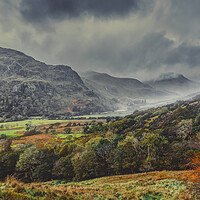 Buy canvas prints of Nant Gwynant Valley by Maggie McCall
