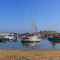 Buy canvas prints of Lyme Regis Harbour by Maggie McCall