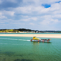 Buy canvas prints of Rock and Black Tor ferry from Padstow  by Maggie McCall