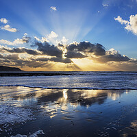 Buy canvas prints of Widemouth Bay, Bude Cornwall. by Maggie McCall