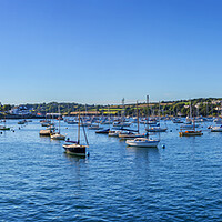 Buy canvas prints of Falmouth Harbour by Maggie McCall