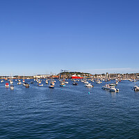 Buy canvas prints of Falmouth Harbour and Docks. by Maggie McCall