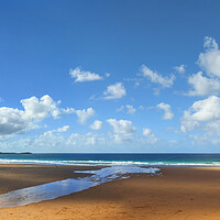 Buy canvas prints of Watergate Bay, Cornwall by Maggie McCall