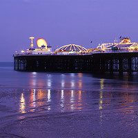 Buy canvas prints of Palace Pier, Brighton by Maggie McCall