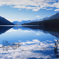 Buy canvas prints of South Mavora Lake, Southland, New Zealand by Maggie McCall