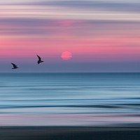 Buy canvas prints of Serenity in Widemouth Bay Bude Cornwall by Maggie McCall