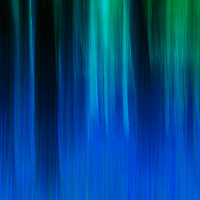 Buy canvas prints of Bluebell Panned Abstract by Maggie McCall