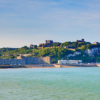 Buy canvas prints of The Dover Beach from the Prince of Wales Pier by Maggie McCall