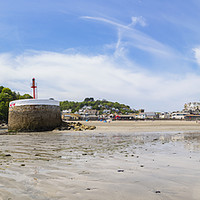 Buy canvas prints of Looe Bay Cornwall by Maggie McCall
