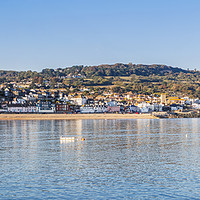 Buy canvas prints of Lyme Regis from the Cobb,  Dorset. UK by Maggie McCall