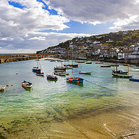 Buy canvas prints of Mousehole, West facing. Cornwall.  UK. by Maggie McCall