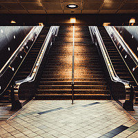 Buy canvas prints of Hollywood Underground Station, USA by Maggie McCall