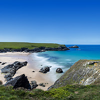 Buy canvas prints of West Pentire, Cornwall. by Maggie McCall