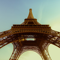 Buy canvas prints of Eiffel Tower. by Maggie McCall