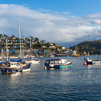 Buy canvas prints of Dartmouth Estuary looking towards Kingswear. by Maggie McCall