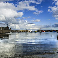 Buy canvas prints of Mevagissey Harbour, Cornwall. by Maggie McCall